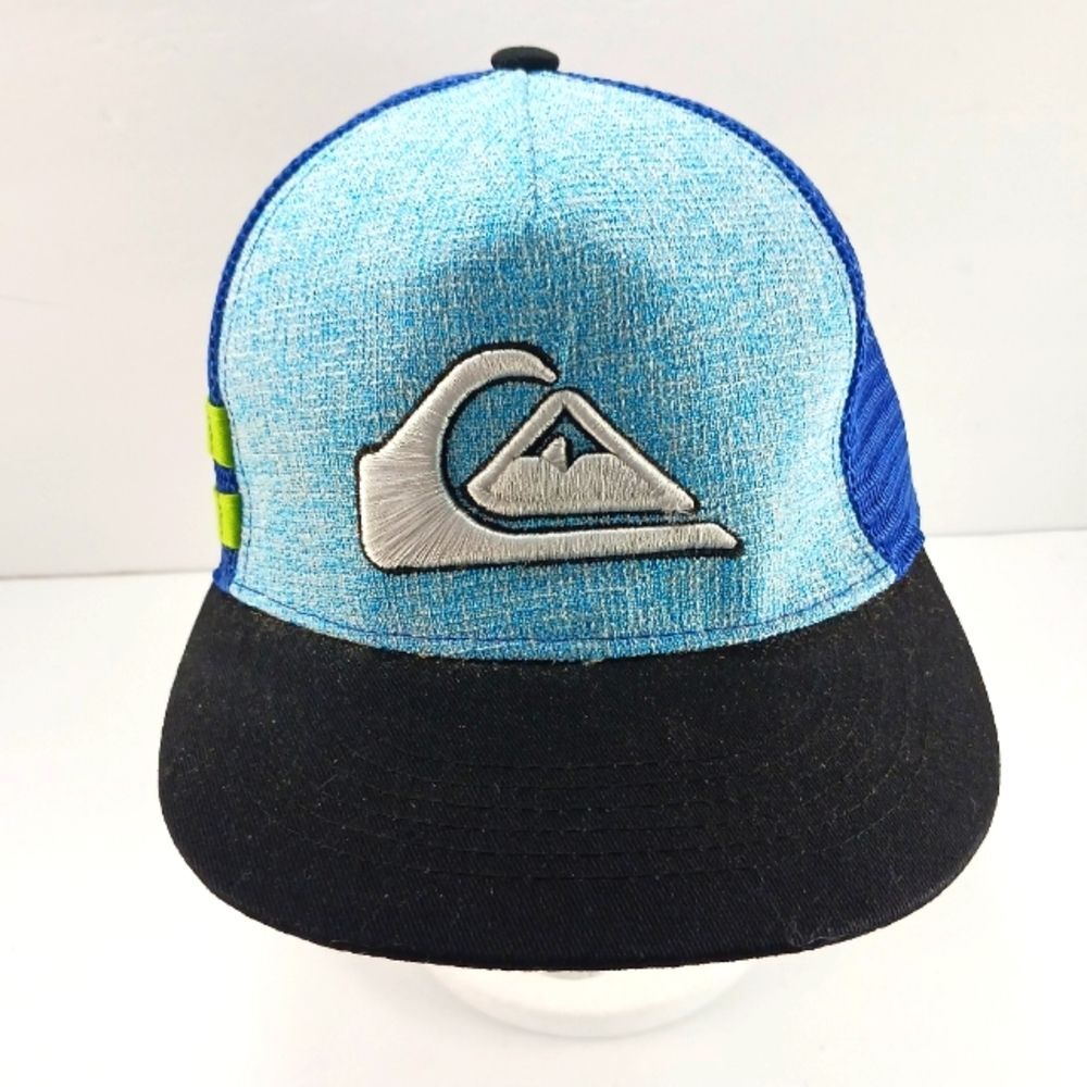 NWOT Quicksilver Trucker Mens OS Colorblock Branded............................. - Picture 3 of 9